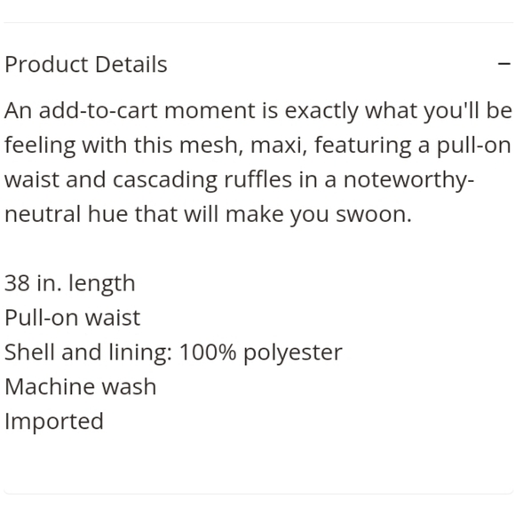 Ruffle Skirt - Picture 3 of 3